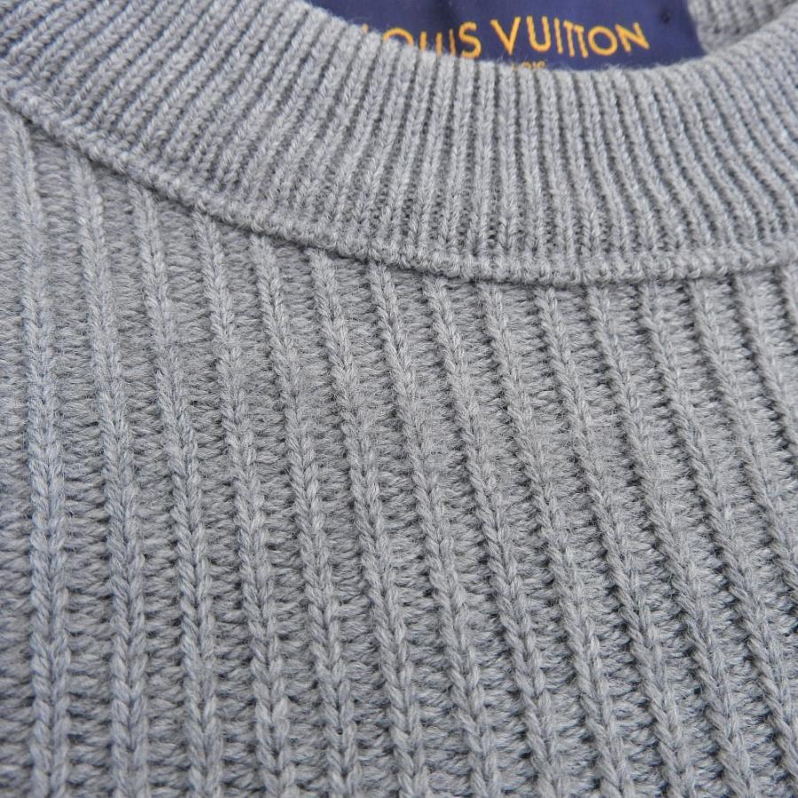 LOUIS VUITTON ルイヴィトン ワールド ロゴ 長袖 ニット RM192 LOUIS VUITTON ルイヴィトン ワールド ロゴ 長袖 ニット RM192