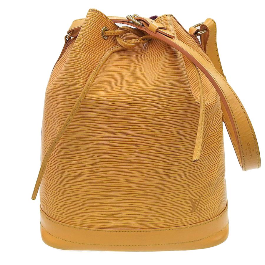 【本物保証】 ルイヴィトン LOUIS VUITTON エピ ノエ ワンショルダーバッグ 巾着バッグ ジョーヌ M44009 ノエ ルイヴィトン LOUIS VUITTON エピ ワンショルダーバッグ 巾着