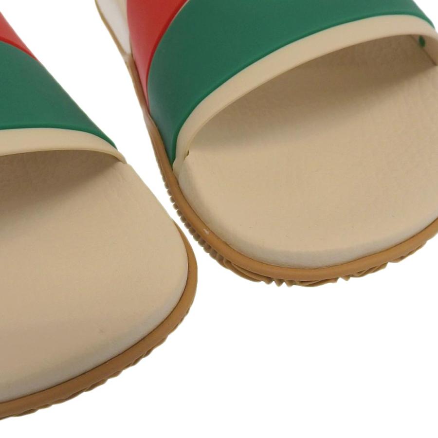 良品◯グッチ　スライドサンダル　インターロッキングG シェリーライン　ラバー GUCCI グッチ サンダル インターロッキングG ラバー スライド