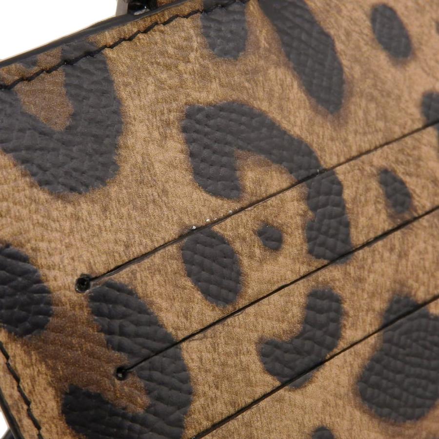 DOLCE&GABBANA ドルチェ＆ガッバーナ D&G レオパード ストラップ付
