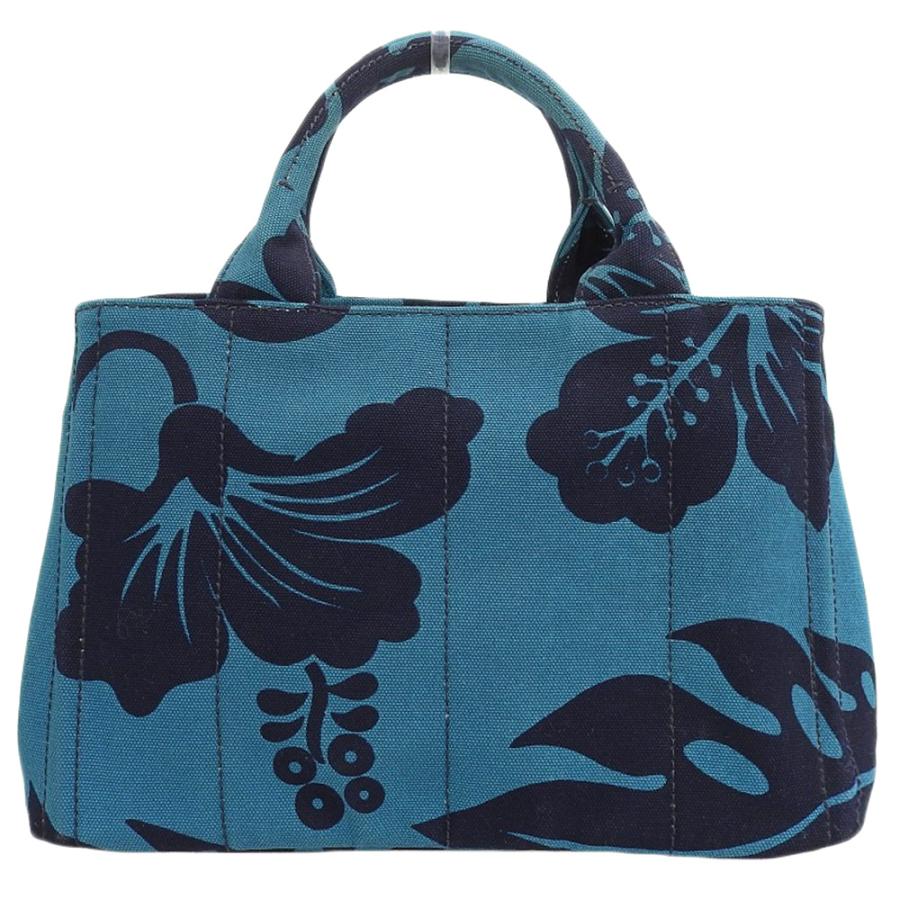 CANAPA プラダ PRADA ハイビスカス カナパトート B2439B ハンドバッグ 