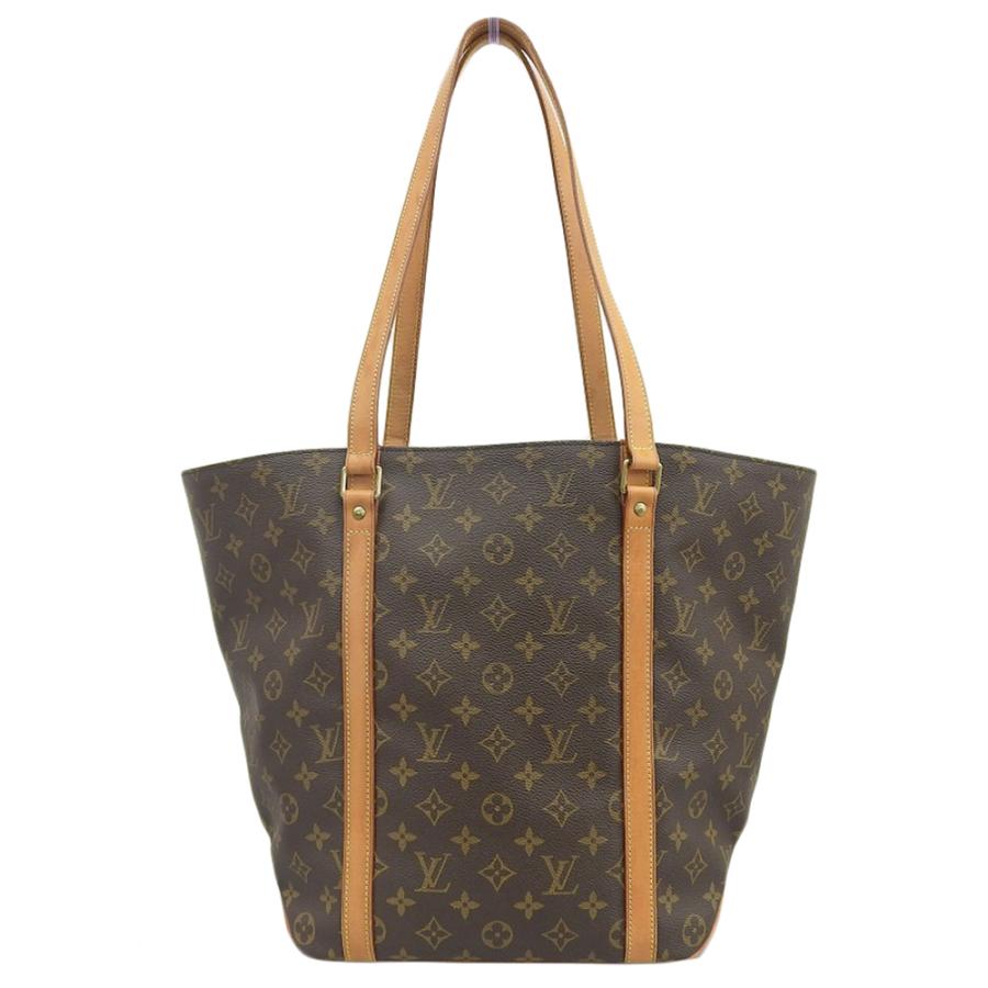 Louis Vuitton M51108 モノグラム トートバッグ 肩掛け 美品 サック・ショッピング ルイヴィトン LOUIS VUITTON モノグラム サック