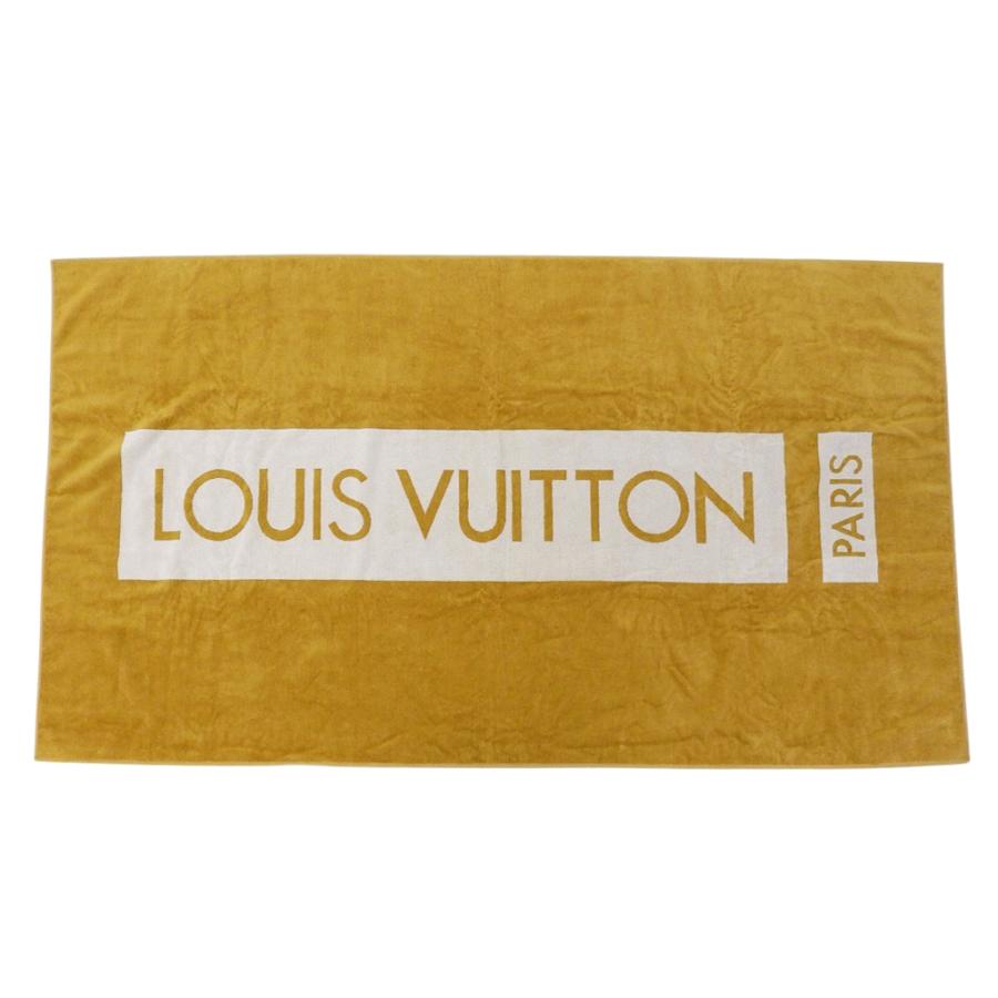 LOUIS VUITTON（ルイ・ヴィトン） ロゴ 大判 タオルケット 