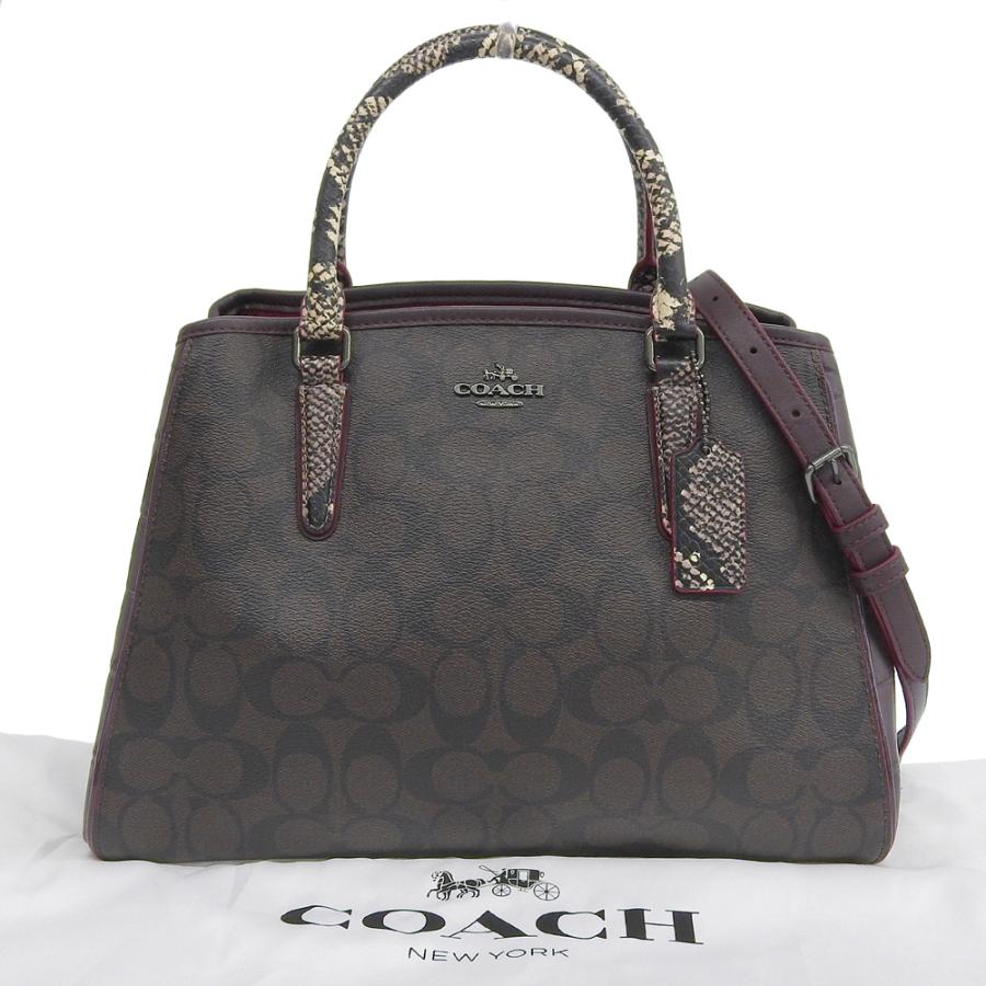美品【COACH】コーチ シグネチャー 2WAY ショルダー　ハンドバッグ COACH（コーチ） シグネチャー 2WAYバッグ F38380 ハンドバッグ