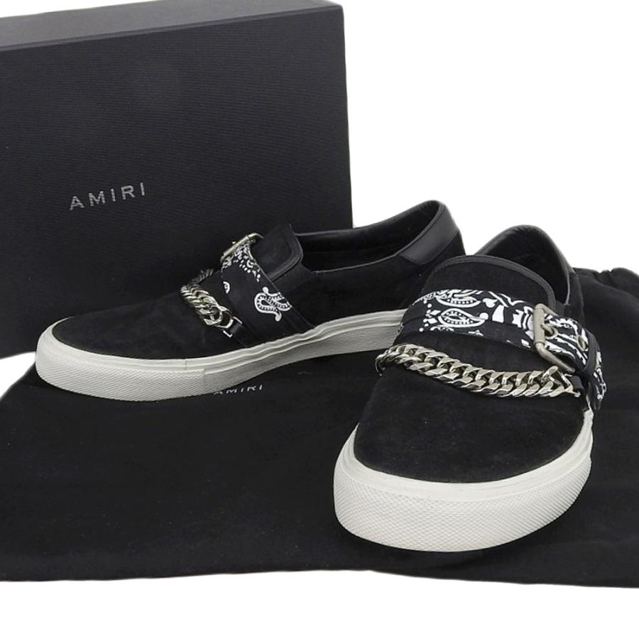 AMIRI（アミリ） バンダナ スリッポン W9F23273SU 43 約28.0cm メンズ
