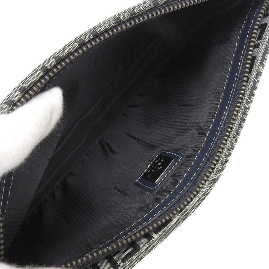 F0QA1 ファッション 【美品】FENDI ズッカ柄 ズッキーノ ポーチ