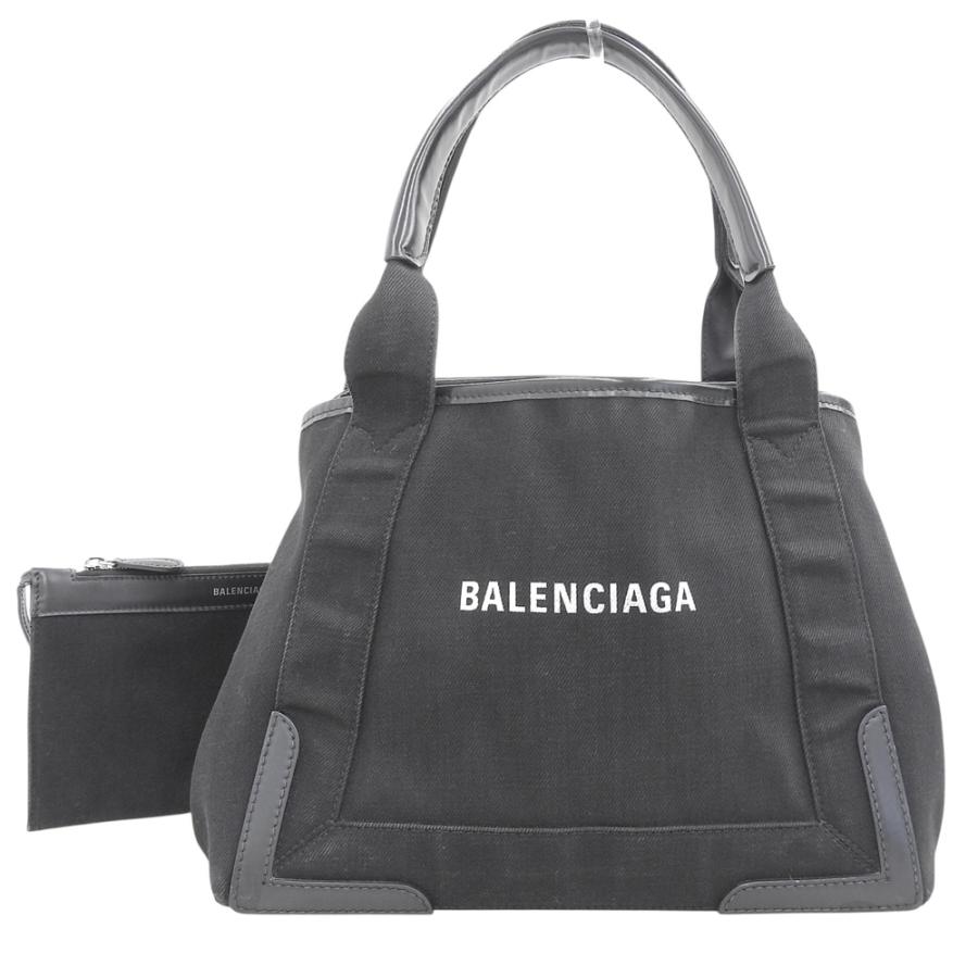 BALENCIAGA（バレンシアガ） ネイビーカバスS 339933 トートバッグ
