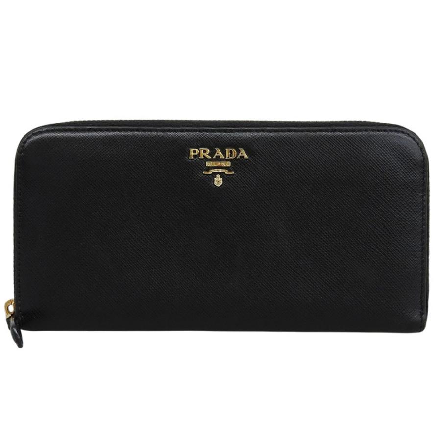 PRADA プラダ  ジップアラウンド ウォレット 長財布 M506 ナイロン   ブラック   ラウンドファスナー 三角ロゴプレート 【本物保証】 PRADA（プラダ） ジップアラウンドウォレット 1M0506 ラウンド