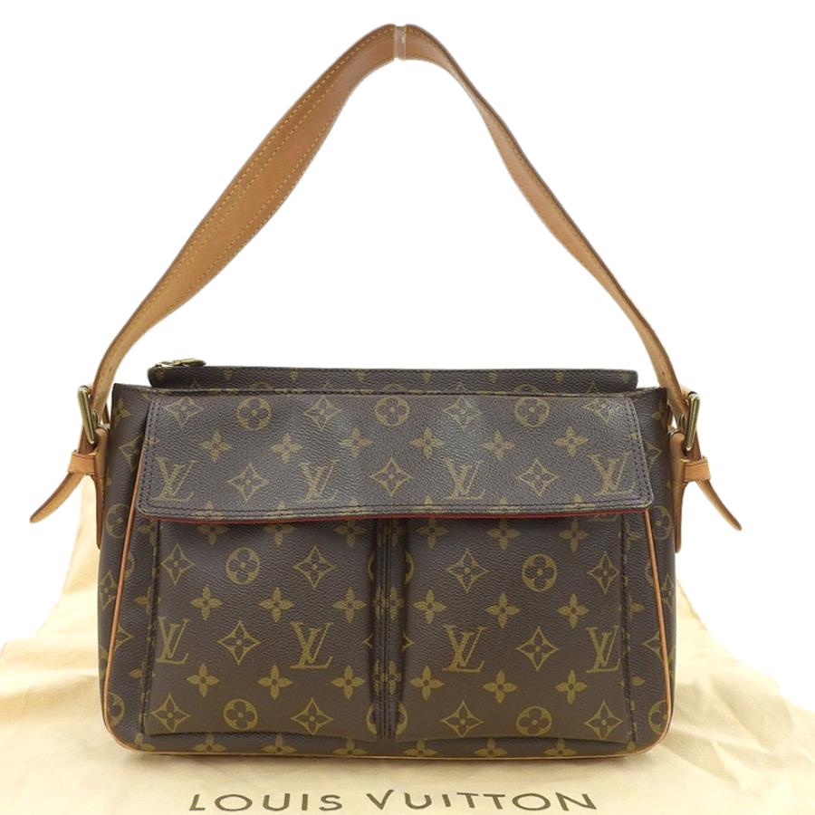 ルイヴィトン M51163 モノグラム ヴィバシテGM ショルダーバッグ ルイ・ヴィトン LOUIS VUITTON ヴィバシテGM M51163 ブラウン