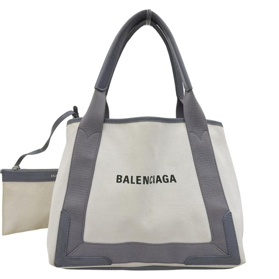 NAVY（BALENCIAGA） バレンシアガ BALENCIAGA ネイビーカバスS 339933