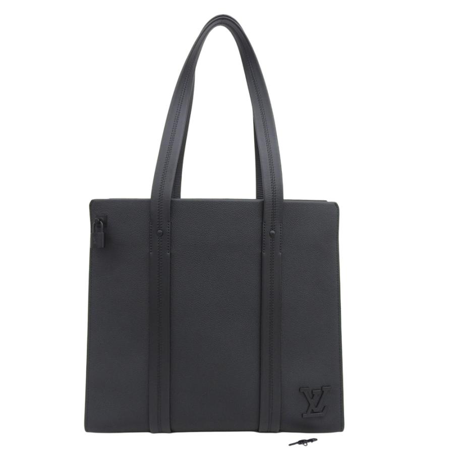 LOUIS VUITTON ルイ ヴィトン LVアエログラム テイクオフ・トート トートバッグ M57308 レザー   ブラック   ショルダーバッグ ビトン 【本物保証】 テイクオフ（LOUIS VUITTON） ルイヴィトン LOUIS VUITTON LV