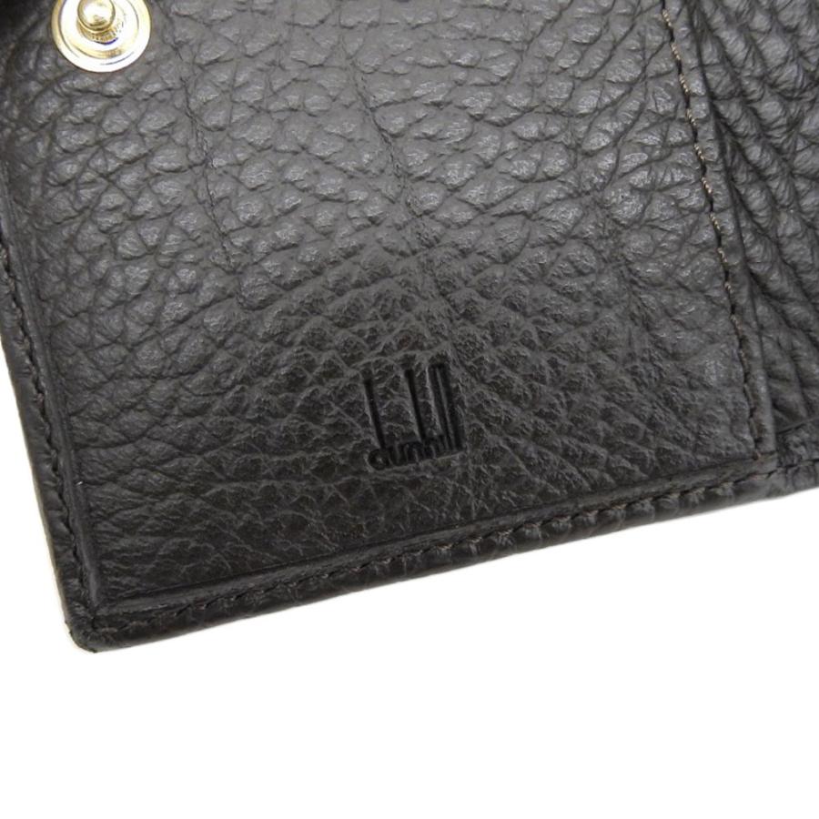 dunhill（ダンヒル） DUNHILL 6連 キーケース レザー こげ茶 ゴールド