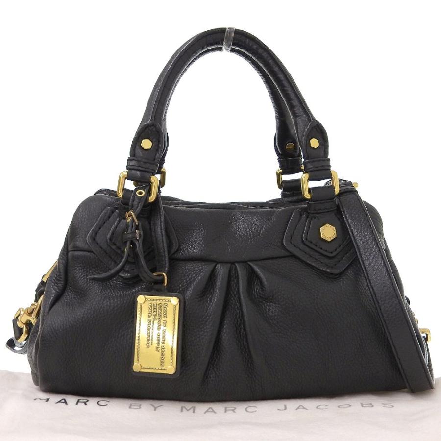 マークバイマークジェイコブス Marc By Marc Jacobs 2way ハンドバッグ レザー ブラック 布袋付 本物保証 Tk30b 高島屋質店 通販 Yahoo ショッピング