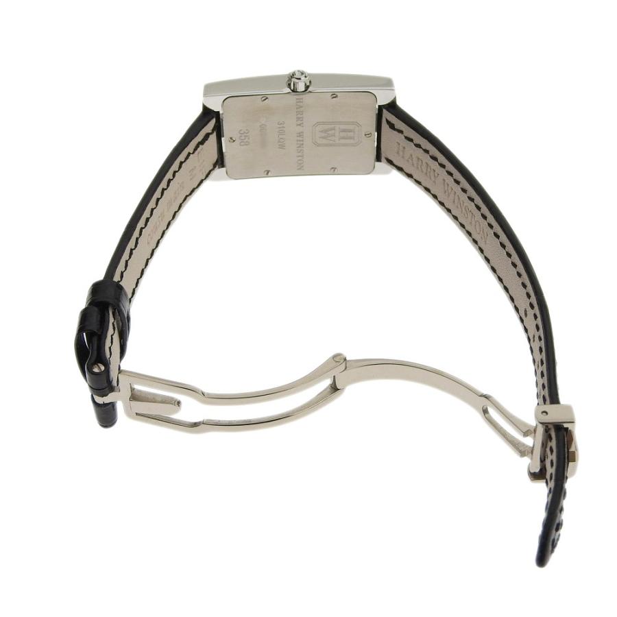 【本物保証】 超美品 ハリーウィンストン HARRY WINSTON アヴェニュー 310LQW スモールセコンド レディース クォーツ 電池 腕時計 スモセコベゼルダイヤ ハリー・ウィンストン（HARRY WINSTON） アヴェニュー 310LQW スモール