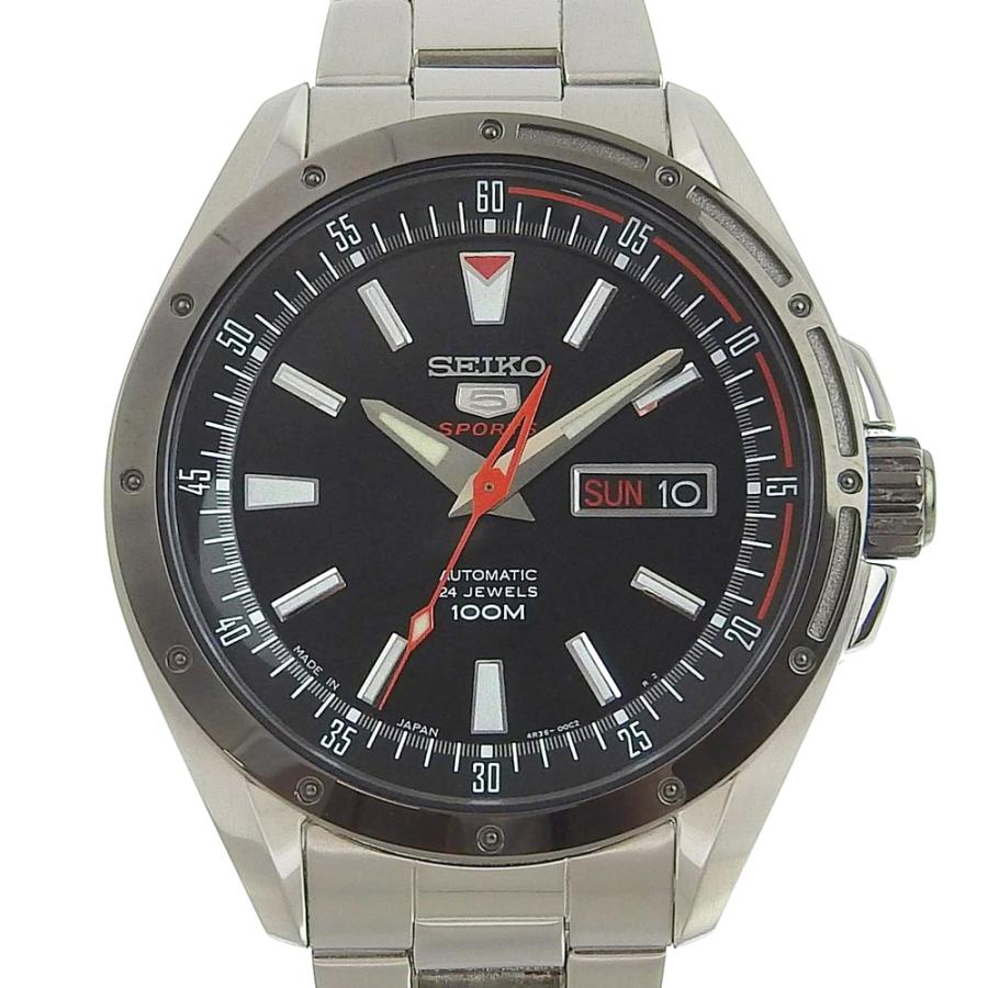 セイコー SEIKO メカニカル セイコー5 メンズ 自動巻き 腕時計 裏スケ