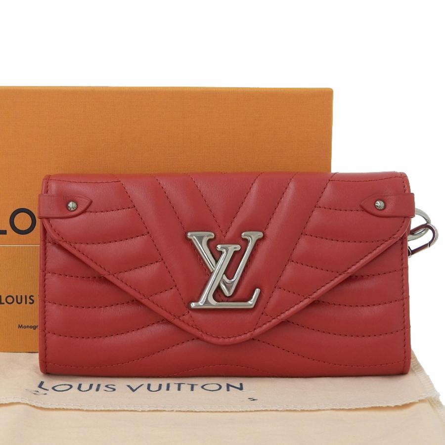 ルイヴィトン LOUIS VUITTON ニューウェーブ ロングウォレット ホック