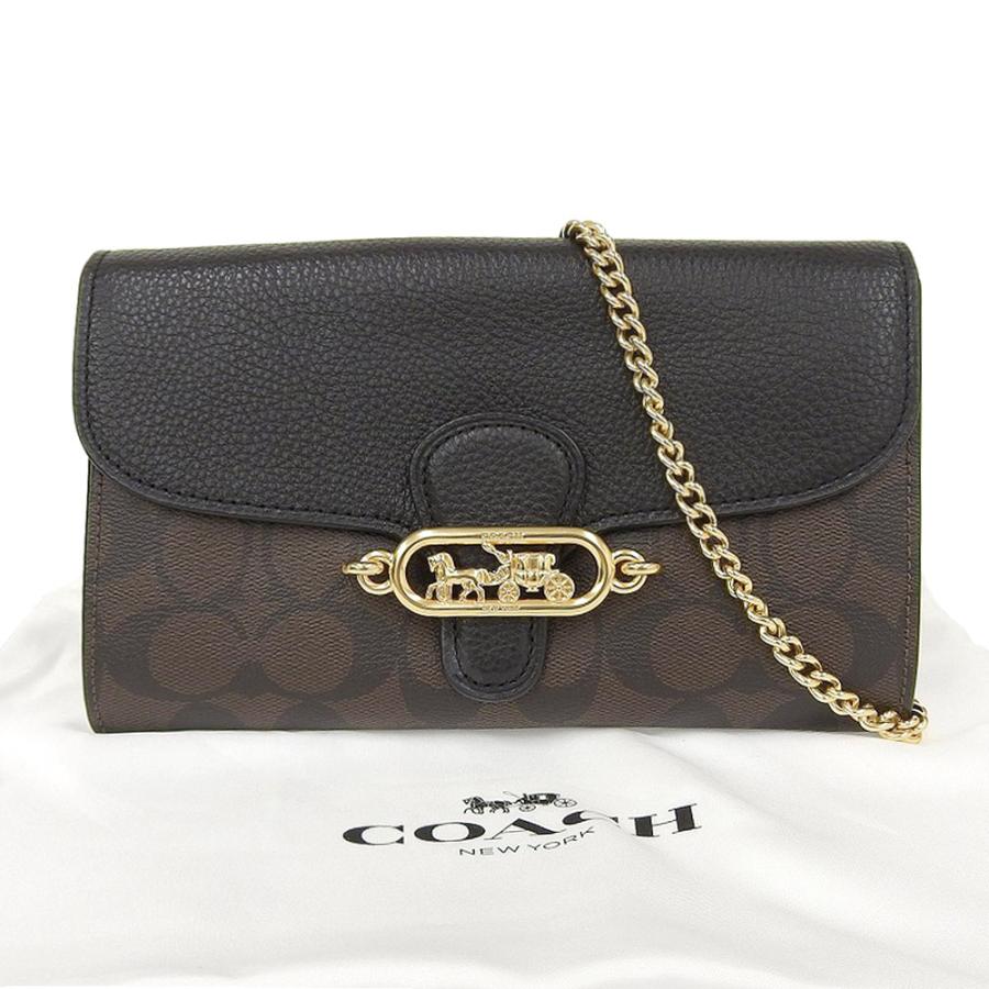 コーチ COACH シグネチャー チェーンクロスボディバッグ ショルダー