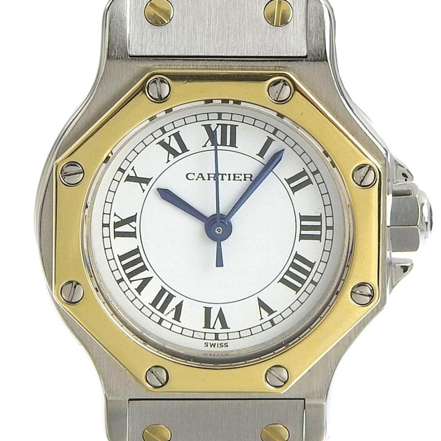 SANTOS DE CARTIER カルティエ サントスオクタゴンSM レディース 自動