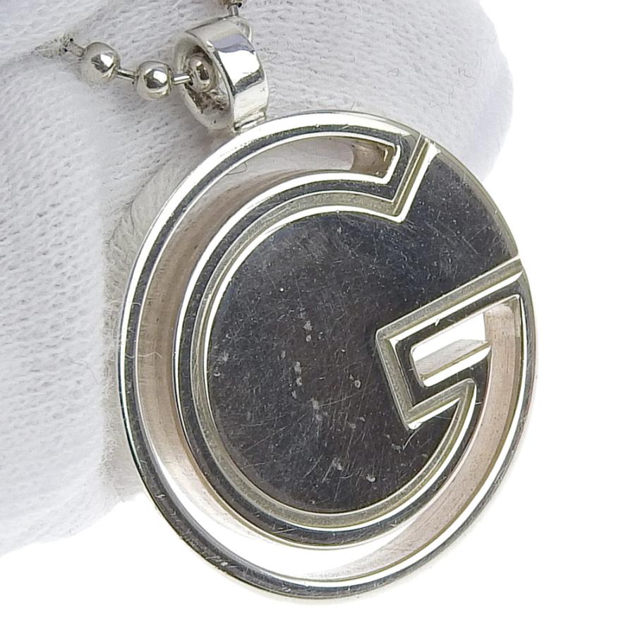 GUCCI（グッチ） ラウンドG ボールチェーン ネックレス SV925 本物保証