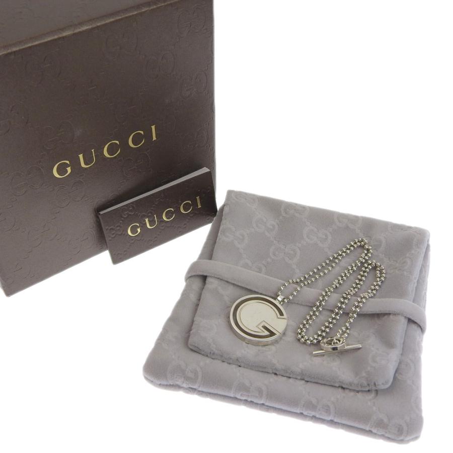 GUCCI（グッチ） ラウンドG ボールチェーン ネックレス SV925 本物保証