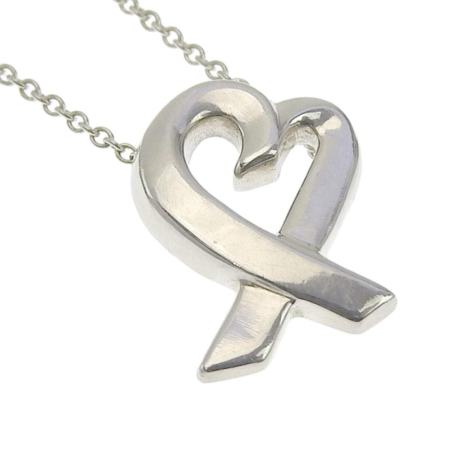 美品 Tiffany&Co. ティファニー ラヴィングハート ネックレス 925 TIFFANY&Co. ティファニー TIFFANY & Co. ラヴィングハート