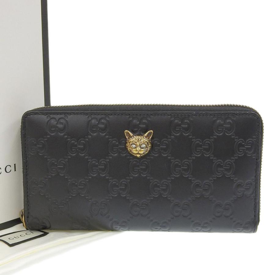 グッチ GUCCI グッチシマ GG ロゴ ラウンドファスナー長財布 レザー ブラック 548058 2184 猫 キャット 本物保証 箱・布袋付 超美品 :tkh21B0729002:高島屋質店 - 通販 - Yahoo!ショッピング グッチ GUCCI グッチシマ GG ロゴ ラウンドファスナー長財布 レザー ブラック 548058 2184 猫 キャット 本物保証 箱・布袋付 超美品 :tkh21B0729002:高島屋質店 - 通販 - Yahoo!ショッピング