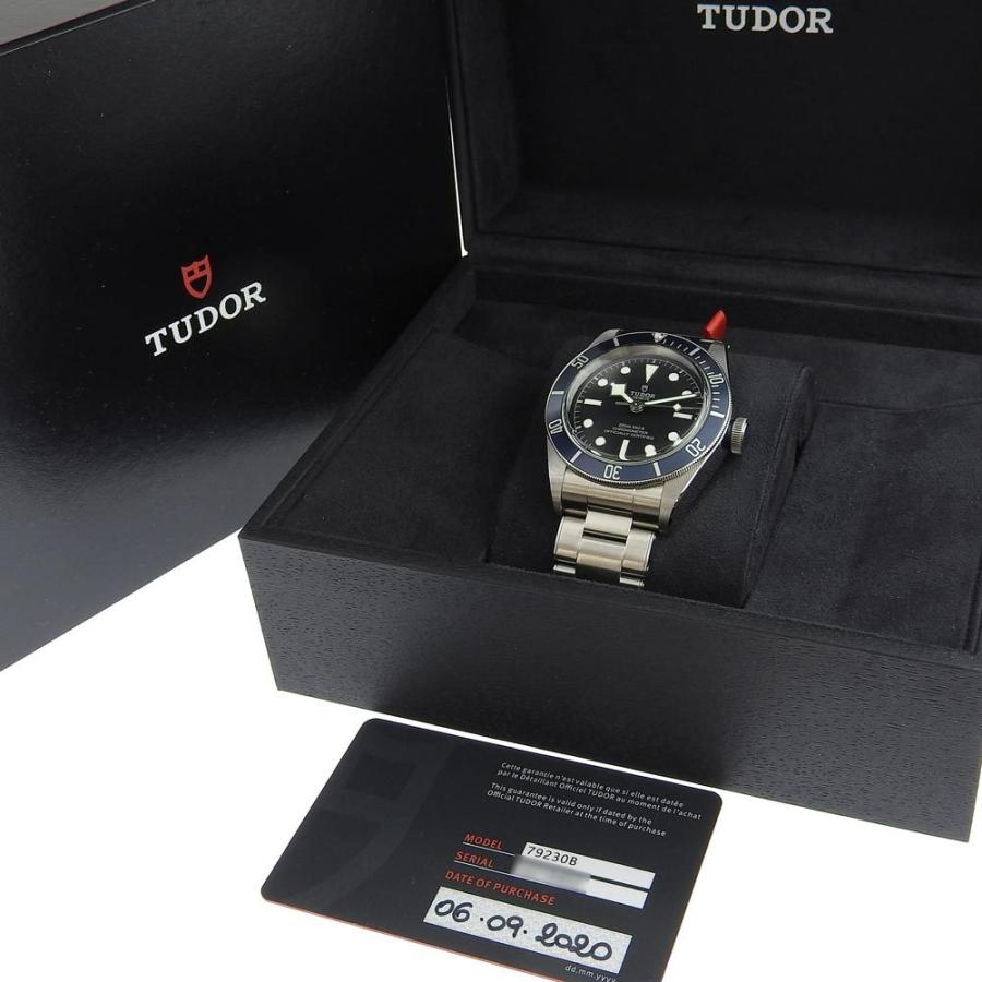 チューダー TUDOR チュードル ヘリテージ ブラックベイ メンズ 自動巻き オートマ 腕時計 79230B 本物保証 箱・保付 超美品｜shop-takashimaya7｜09