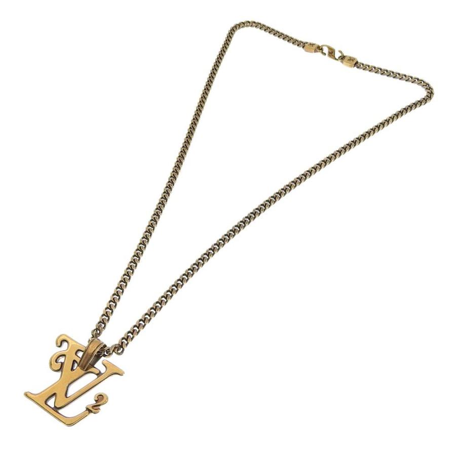 伊*️様 LOUIS VUITTON ルイヴィトン ネックレス×NIGO ニゴM ルイ・ヴィトン(LOUIS VUITTON)ネックレス NIGOコラボ