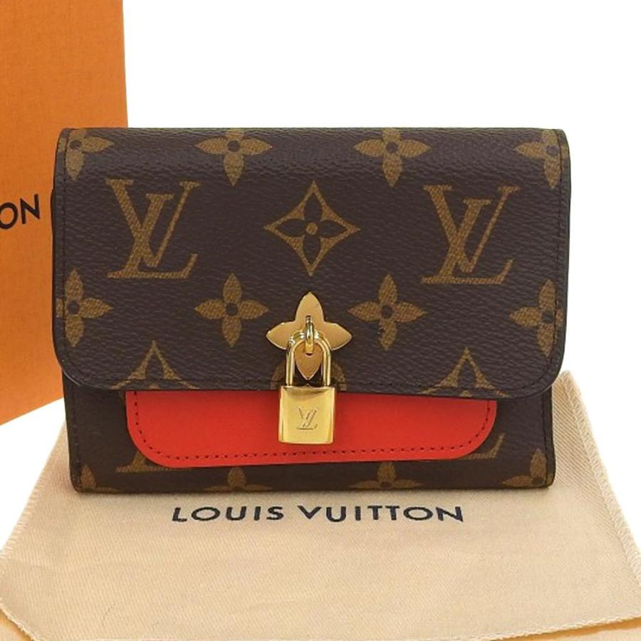 ルイヴィトン LOUIS VUITTON モノグラム ポルトフォイユ フラワー