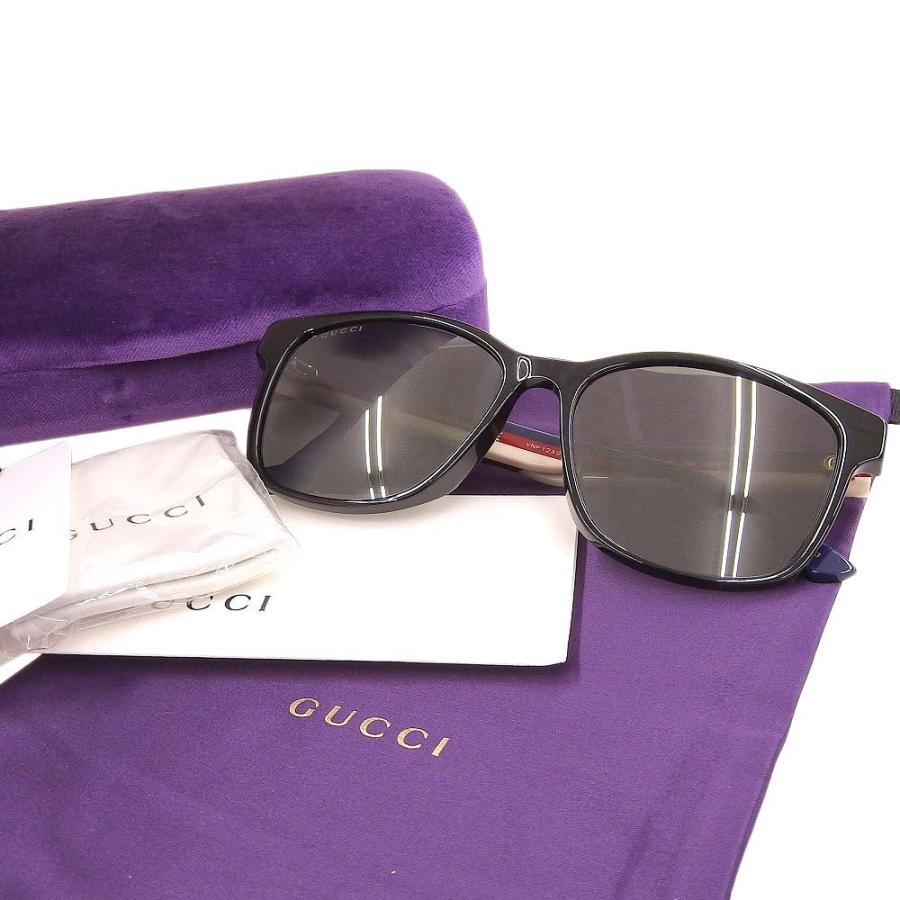 グッチ GUCCI アジアンフィット サングラス UVカット 56□17 145 