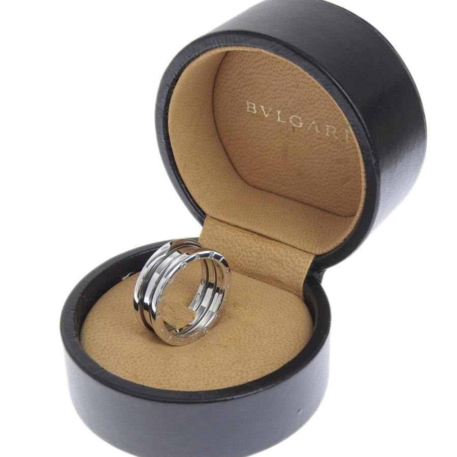 ブルガリ BVLGARI B-ZERO1 ビーゼロワン リング 指輪 2バンド K18WG 