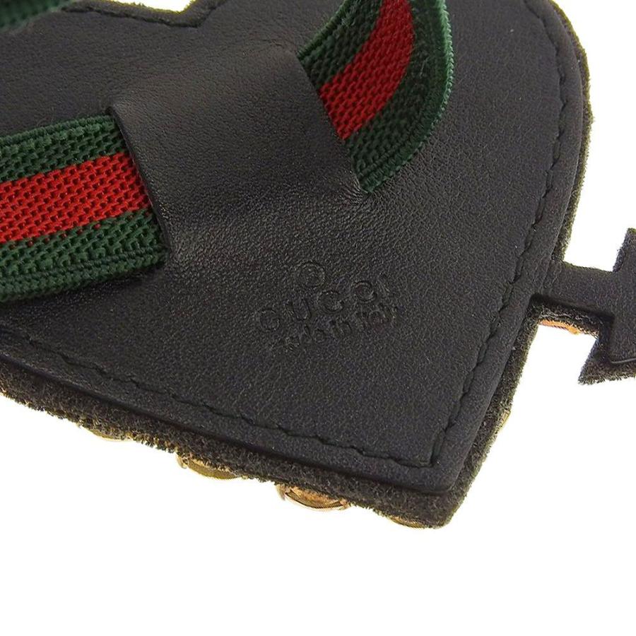 GUCCI（グッチ） ピアスド ハート ブレスレット ラインストーン