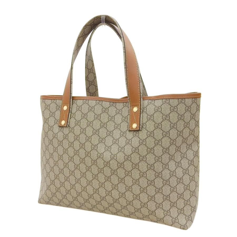 【正規品・美品】グッチ トートバッグ GGスプリーム ロゴ型押し ブラウン 茶色 楽天市場】【美品】 グッチ トートバッグ GG スプリーム レザー