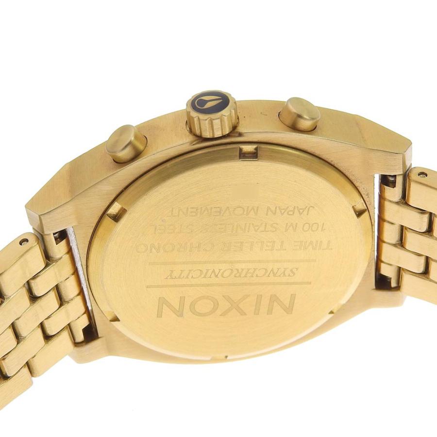 ニクソン NIXON タイムテラー メンズ クォーツ 電池 腕時計 クロノグラフ A972 希少 レア 本物保証 箱付 美品｜shop-takashimaya7｜04