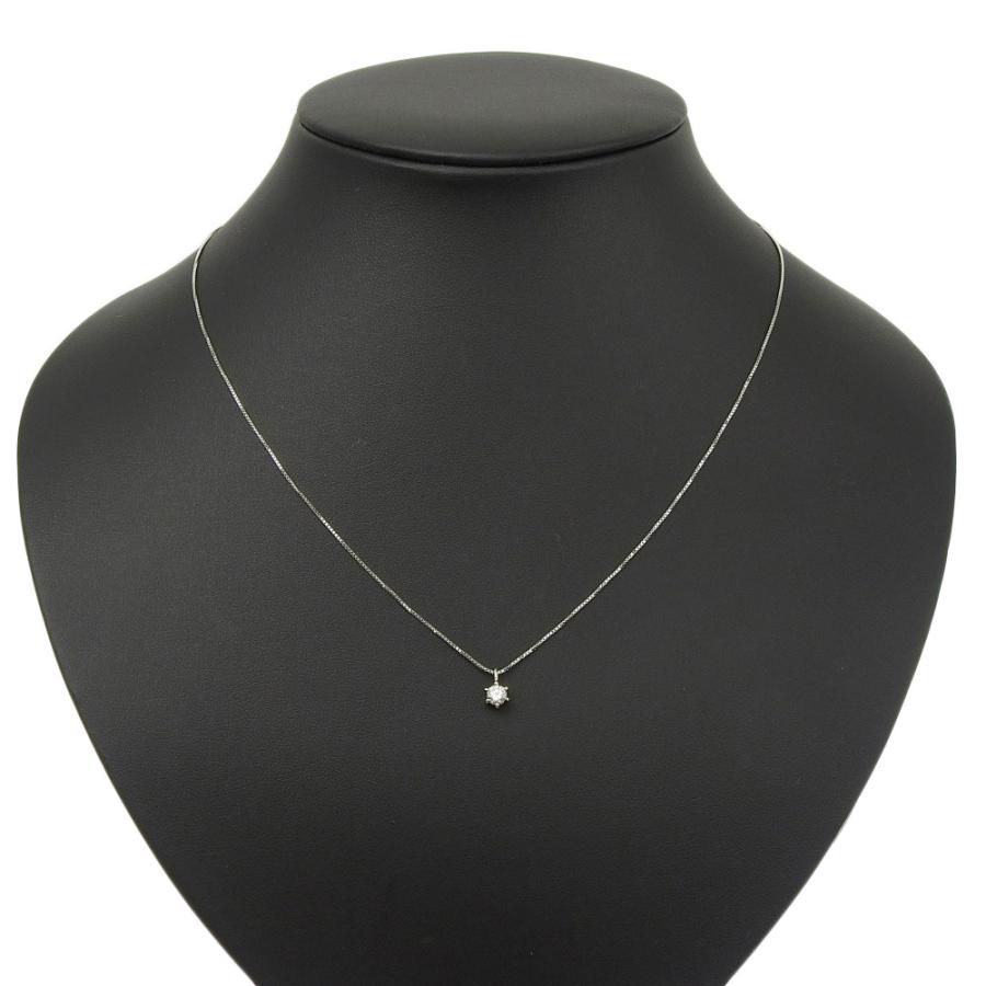 TASAKI タサキ 一粒ダイヤモンド ネックレス K18WG ダイヤモンド TASAKI タサキ 一粒ダイヤモンド ネックレス K18WG ダイヤモンド