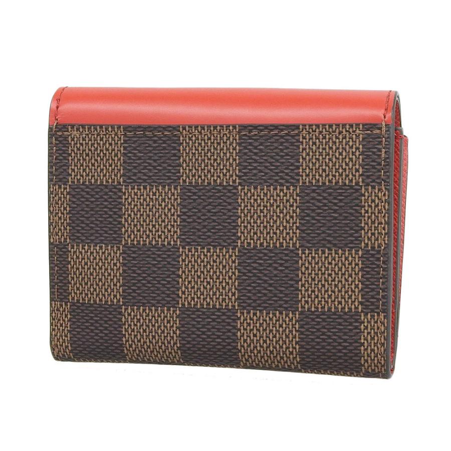ルイヴィトン LOUIS VUITTON ダミエ ポルトフォイユ ゾエ コンパクト 