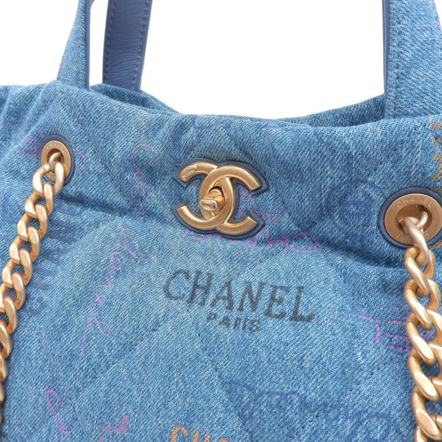 シャネル CHANEL マキシショッピングバッグ ココマーク 2WAY バッグ