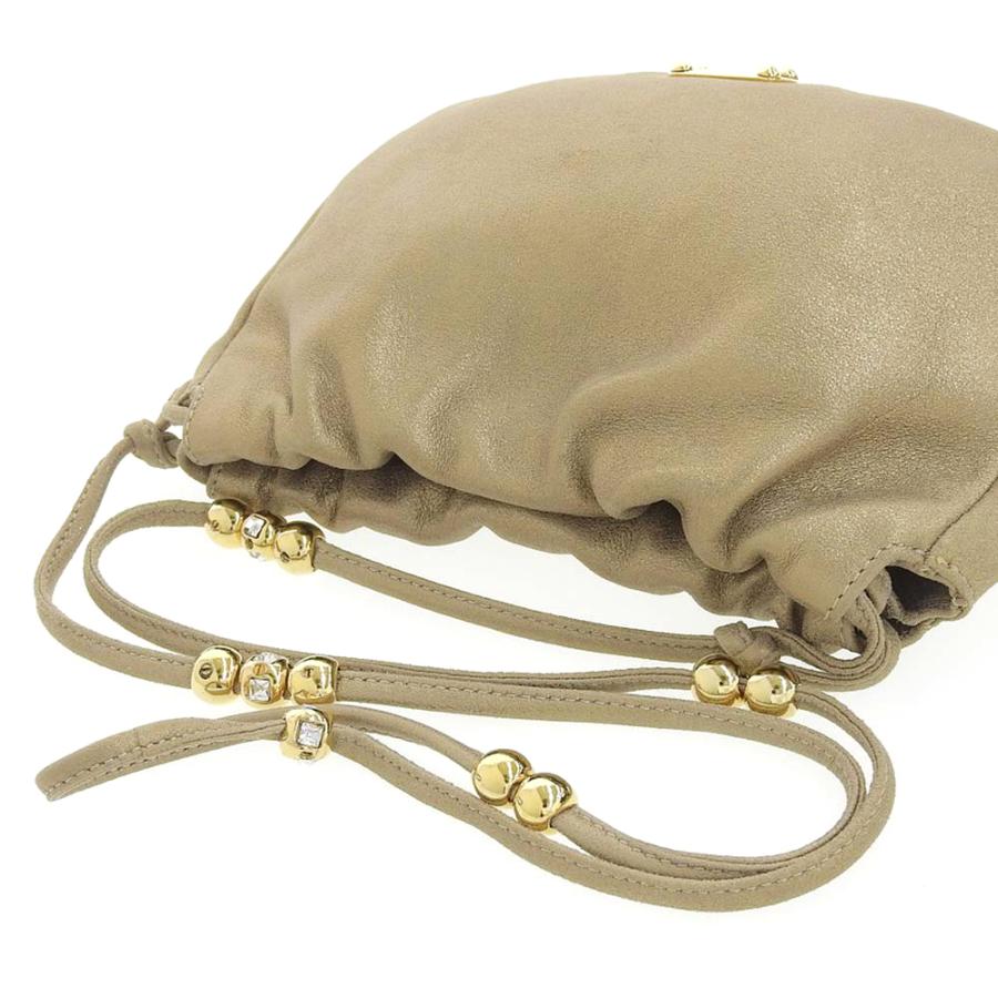 ジミーチュウ フリンジショルダーバック ブラウン シンチ M |トフィーフリンジ付きスエード・ショルダーバッグ