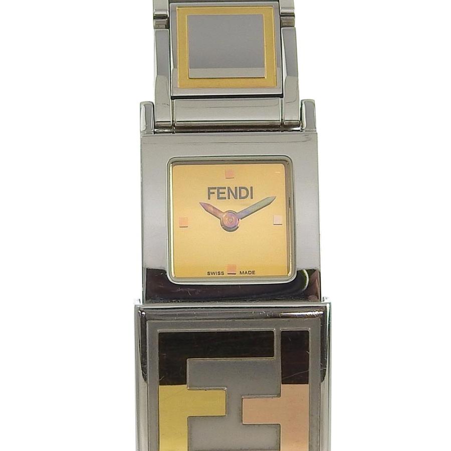 FENDI 5500L オロロジ シークレット 2タイムゾーン 腕時計 SS | sulpesca.com.br
