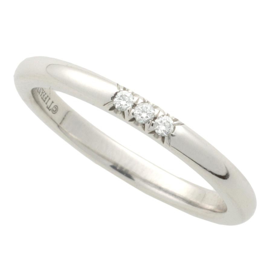 ティファニー リング プラチナ　Tiffany Tiffany & Co. - 週末SALE! ティファニー プラチナ マリッジ