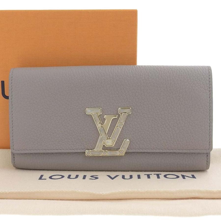 ルイヴィトン LOUIS VUITTON LV ポルトフォイユ カプシーヌ ホック付長財布 M80928 日本限定 希少 レア 本物保証 箱・布袋付  新品同様 : tkh22b1022013 : 高島屋質店 - 通販 - Yahoo!ショッピング