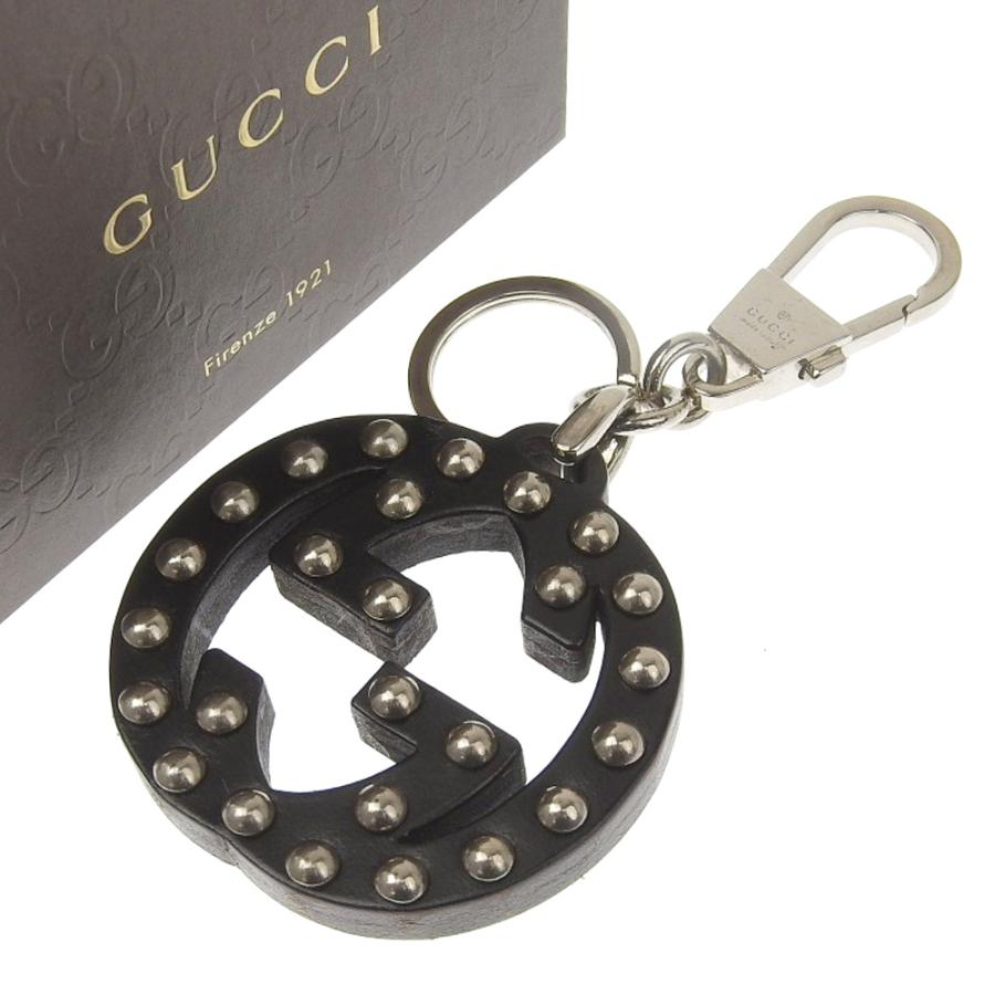 新生活 グッチ GUCCI バッグチャーム キーホルダー ロゴ インター