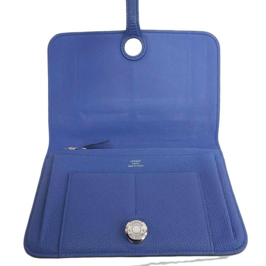 Dogon エルメス HERMES ドゴンGM 二つ折り長財布 トリヨン