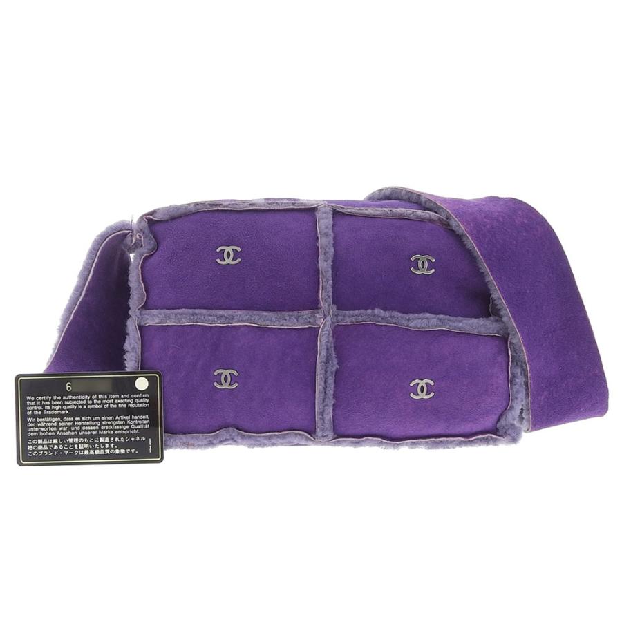 CHANEL シャネル ココマーク ショルダーバッグ ムートン CHANEL シャネル ココマーク ショルダーバッグ ムートン