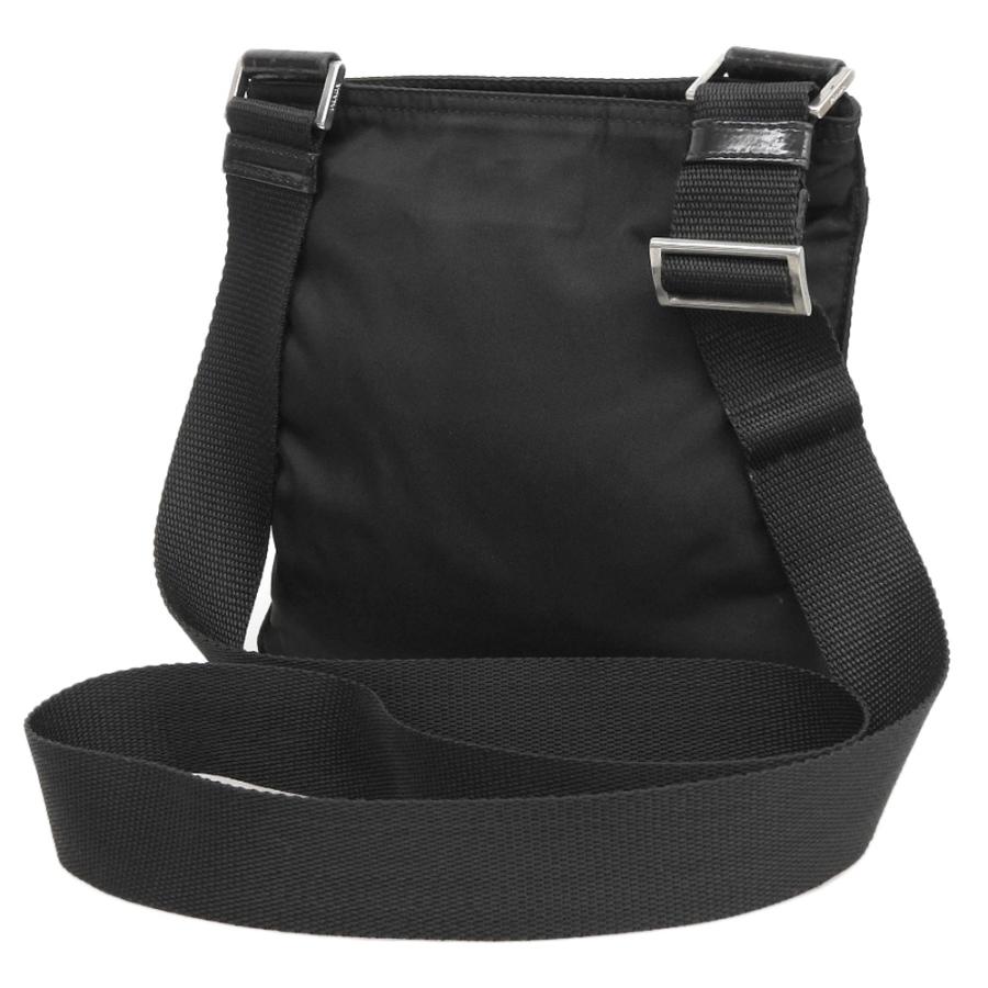 PRADA プラダ 斜め掛け ショルダーバッグ ナイロン ブラック 黒