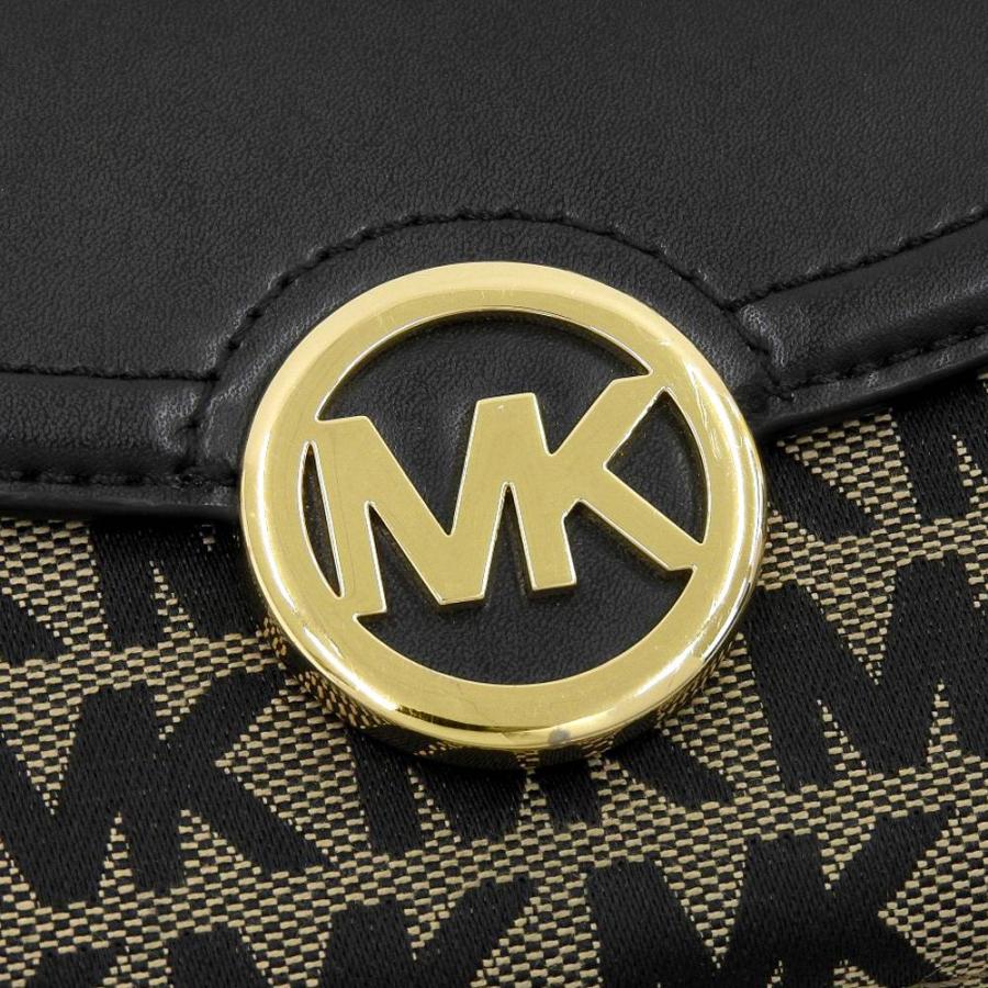 MICHAEL KORS マイケルコース MK ロゴ ホック付長財布 かぶせ蓋 MICHAEL KORS マイケルコース MK ロゴ ホック付長財布 かぶせ蓋