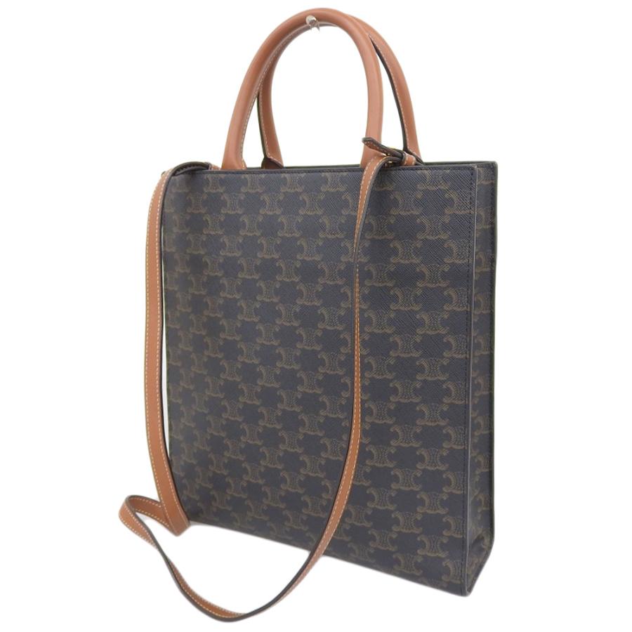 美品 CELINE セリーヌ バーティカルカバ スモール 2way トリオンフ TRIOMPHE セリーヌ CELINE トリオンフ スモール バーティカル