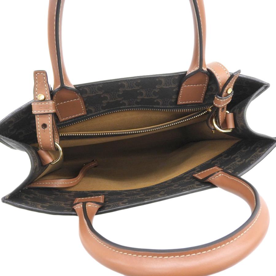 美品 CELINE セリーヌ バーティカルカバ スモール 2way トリオンフ TRIOMPHE セリーヌ CELINE トリオンフ スモール バーティカル