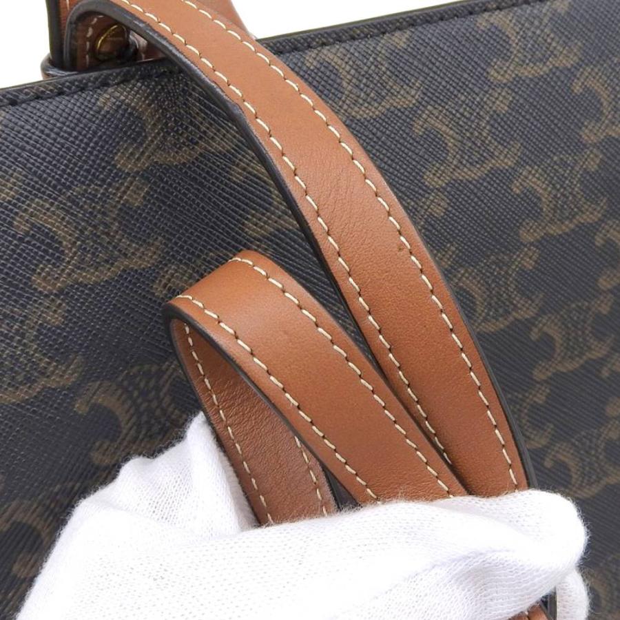 美品 CELINE セリーヌ バーティカルカバ スモール 2way トリオンフ TRIOMPHE セリーヌ CELINE トリオンフ スモール バーティカル