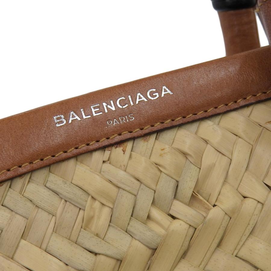 バレンシアガ BALENCIAGA ビストロ パニエ カゴバッグ ハンドバッグ 452654 9262 B 002123 かご 籠 夏 サマー 本物保証 布袋・保付｜shop-takashimaya7｜05